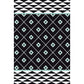 Southwestern Tribal Geometric Pattern Rug Multicolor Polyester Rug Washable Pet Friendly Anti-Slip Carpet for Living Room Clearhalo 'Area Rug' 'Rugs' 'Southwestern' Rug' 1767012