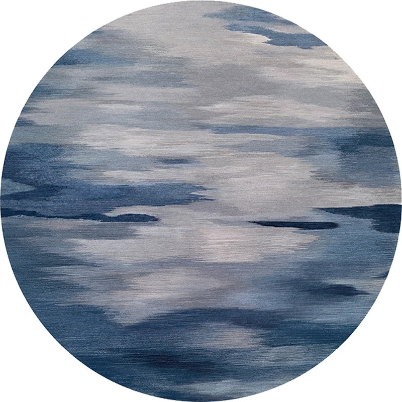 Multicolor Brushstroke Painting Pattern Rug Polyester Modern Rug Washable Anti-Slip Pet Friendly Area Rug for Living Room Clearhalo 'Area Rug' 'Modern' 'Rugs' 'Shabby Chic' Rug' 1767216