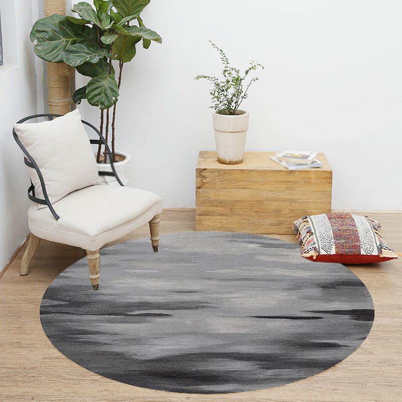 Multicolor Brushstroke Painting Pattern Rug Polyester Modern Rug Washable Anti-Slip Pet Friendly Area Rug for Living Room Clearhalo 'Area Rug' 'Modern' 'Rugs' 'Shabby Chic' Rug' 1767223