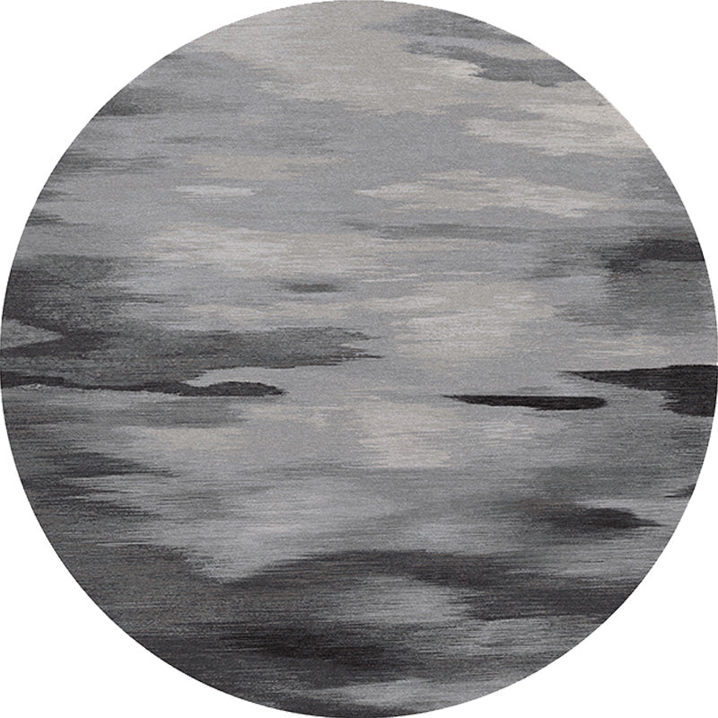 Multicolor Brushstroke Painting Pattern Rug Polyester Modern Rug Washable Anti-Slip Pet Friendly Area Rug for Living Room Clearhalo 'Area Rug' 'Modern' 'Rugs' 'Shabby Chic' Rug' 1767224