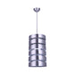 Cylindrical Metal Hanging Light Kit Modern 1 Head Silver Down Pendant for Dining Room Clearhalo 'Ceiling Lights' 'Modern Pendants' 'Modern' 'Pendant Lights' 'Pendants' Lighting' 176724