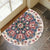 Bohemian Floral Pattern Rug Multicolor Polyester Rug Machine Washable Non-Slip Backing Area Rug for Living Room Red Clearhalo 'Area Rug' 'Moroccan' 'Rugs' Rug' 1767576