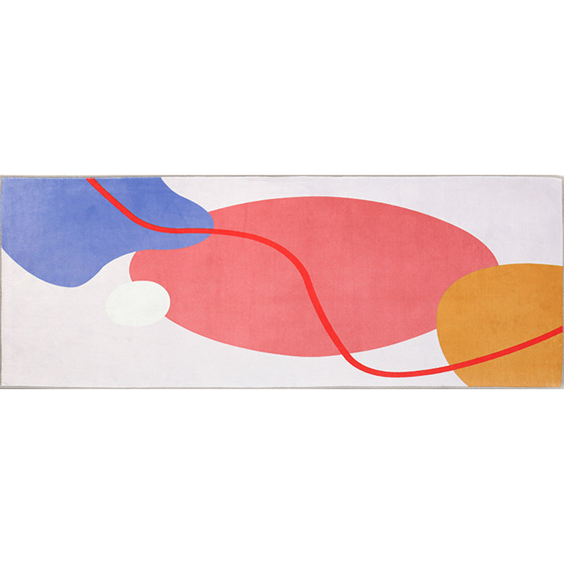 Funky Multicolor Modernism Rug Polyester Colorblock Rug Washable Pet Friendly Non-Slip Carpet for Living Room Clearhalo 'Area Rug' 'Modern' 'Rugs' Rug' 1767600