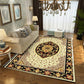 Brown Multicolor Vintage Rug Polyester Medallion Pattern Rug Pet Friendly Washable Anti-Slip Backing Carpet for Decoration Light Yellow Clearhalo 'Area Rug' 'Moroccan' 'Rugs' Rug' 1767773