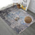 Creative Abstract Rug Multicolor Industrial Rug Polyester Pet Friendly Non-Slip Backing Washable Area Rug for Living Room Grey Clearhalo 'Area Rug' 'Rugs' 'Shabby Chic' Rug' 1767924