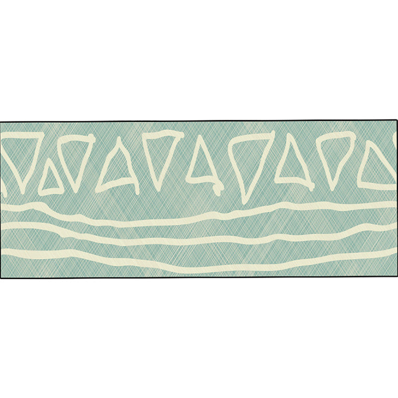 Unique Heart Pattern Rug Black and Green Moroccan Rug Polyester Pet Friendly Non-Slip Backing Washable Area Rug for Living Room Clearhalo 'Area Rug' 'Moroccan' 'Rugs' Rug' 1767988