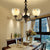3 Lights Bowl Chandelier Light Beige Glass Traditional Pendant Lighting for Dining Room Beige Clearhalo 'Ceiling Lights' 'Chandeliers' 'Industrial' 'Middle Century Chandeliers' 'Tiffany Chandeliers' 'Tiffany close to ceiling' 'Tiffany' Lighting' 177334