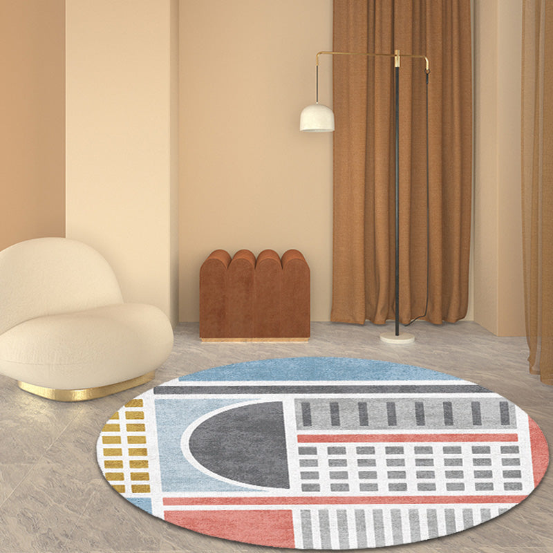 Stylish Modernism Rug Multicolor Geometric Pattern Rug Pet Friendly Anti-Slip Washable Area Rug for Decoration Clearhalo 'Area Rug' 'Modern' 'Rugs' Rug' 1779552