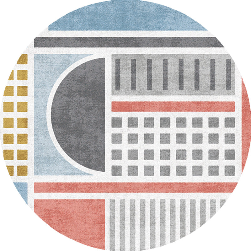 Stylish Modernism Rug Multicolor Geometric Pattern Rug Pet Friendly Anti-Slip Washable Area Rug for Decoration Clearhalo 'Area Rug' 'Modern' 'Rugs' Rug' 1779554