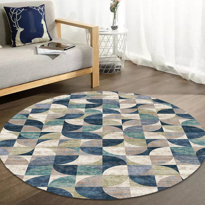 Stylish Modernism Rug Multicolor Geometric Pattern Rug Pet Friendly Anti-Slip Washable Area Rug for Decoration Clearhalo 'Area Rug' 'Modern' 'Rugs' Rug' 1779560