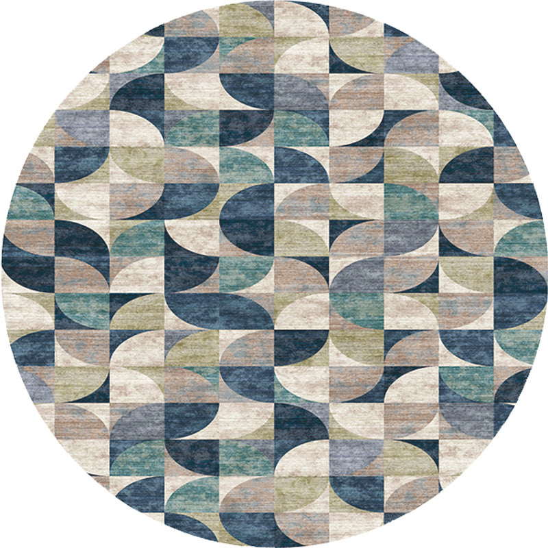 Stylish Modernism Rug Multicolor Geometric Pattern Rug Pet Friendly Anti-Slip Washable Area Rug for Decoration Clearhalo 'Area Rug' 'Modern' 'Rugs' Rug' 1779562