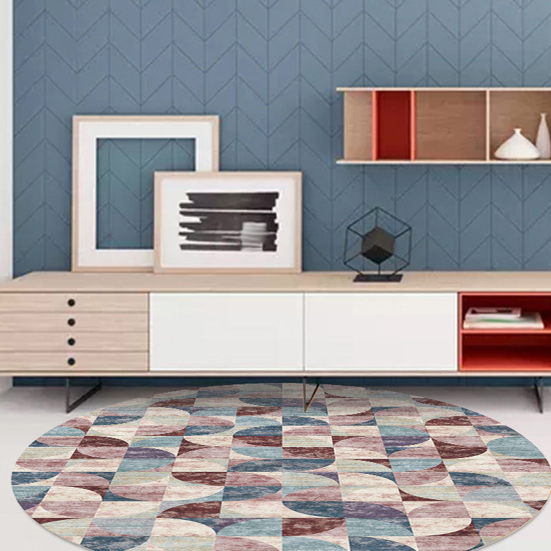 Stylish Modernism Rug Multicolor Geometric Pattern Rug Pet Friendly Anti-Slip Washable Area Rug for Decoration Clearhalo 'Area Rug' 'Modern' 'Rugs' Rug' 1779563