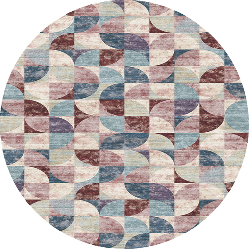 Stylish Modernism Rug Multicolor Geometric Pattern Rug Pet Friendly Anti-Slip Washable Area Rug for Decoration Clearhalo 'Area Rug' 'Modern' 'Rugs' Rug' 1779565