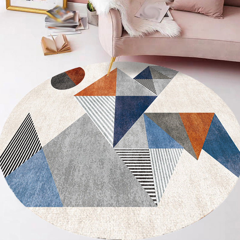 Stylish Modernism Rug Multicolor Geometric Pattern Rug Pet Friendly Anti-Slip Washable Area Rug for Decoration Clearhalo 'Area Rug' 'Modern' 'Rugs' Rug' 1779566