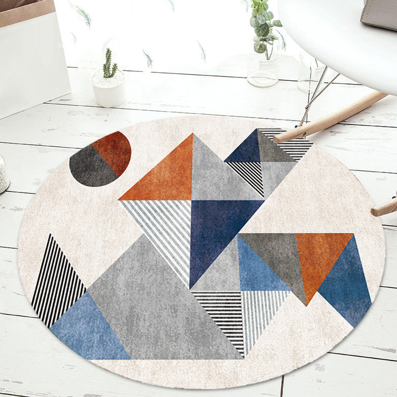 Stylish Modernism Rug Multicolor Geometric Pattern Rug Pet Friendly Anti-Slip Washable Area Rug for Decoration Clearhalo 'Area Rug' 'Modern' 'Rugs' Rug' 1779567