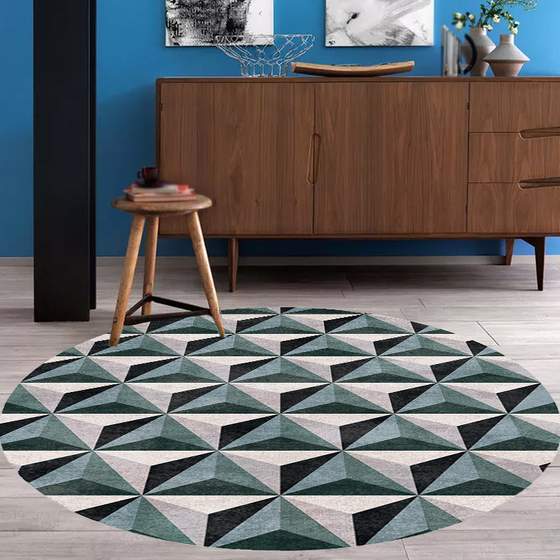 Stylish Modernism Rug Multicolor Geometric Pattern Rug Pet Friendly Anti-Slip Washable Area Rug for Decoration Clearhalo 'Area Rug' 'Modern' 'Rugs' Rug' 1779569