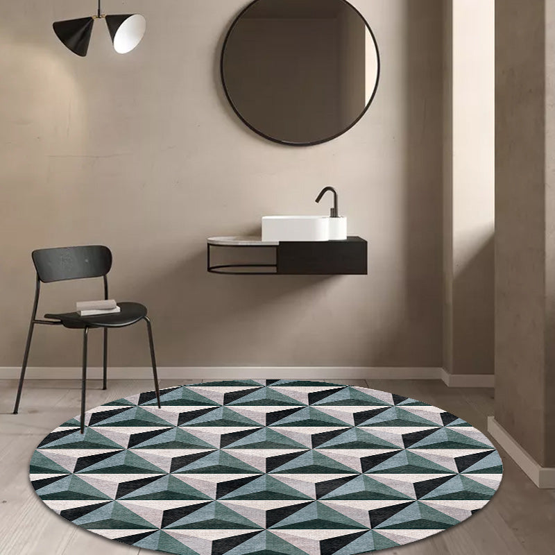 Stylish Modernism Rug Multicolor Geometric Pattern Rug Pet Friendly Anti-Slip Washable Area Rug for Decoration Clearhalo 'Area Rug' 'Modern' 'Rugs' Rug' 1779570