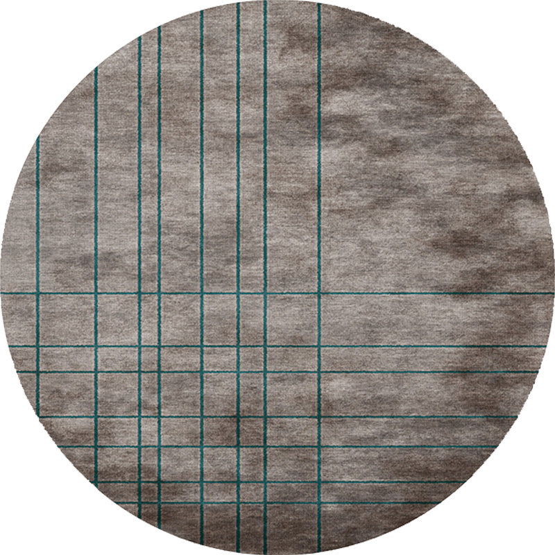 Multicolor Plaid Pattern Rug Polyester Modern Rug Washable Anti-Slip Pet Friendly Area Rug for Living Room Clearhalo 'Area Rug' 'Rugs' 'Shabby Chic' Rug' 1779606