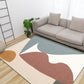 Unique Multicolor Modernist Rug Polyester Colorblock Rug Washable Pet Friendly Non-Slip Carpet for Living Room Clearhalo 'Area Rug' 'Rug' 1779639