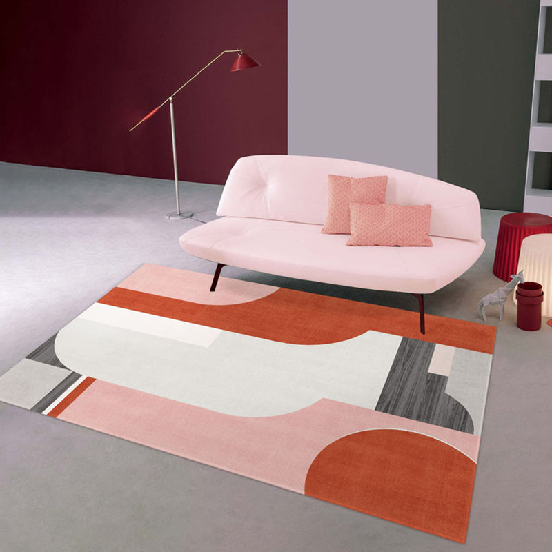Stylish Modernism Rug Multicolor Colorblock Rug Pet Friendly Anti-Slip Washable Area Rug for Decoration Clearhalo 'Area Rug' 'Modern' 'Rugs' Rug' 1779953