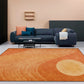 Stylish Modernism Rug Multicolor Swirl Stripe Pattern Rug Pet Friendly Anti-Slip Washable Area Rug for Decoration Yellow-Red Clearhalo 'Area Rug' 'Rug' 1780118