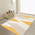 Yellow Geometric Pattern Rug Polyester Modern Rug Washable Anti-Slip Pet Friendly Area Rug for Living Room Yellow Clearhalo 'Area Rug' 'Rug' 1780552