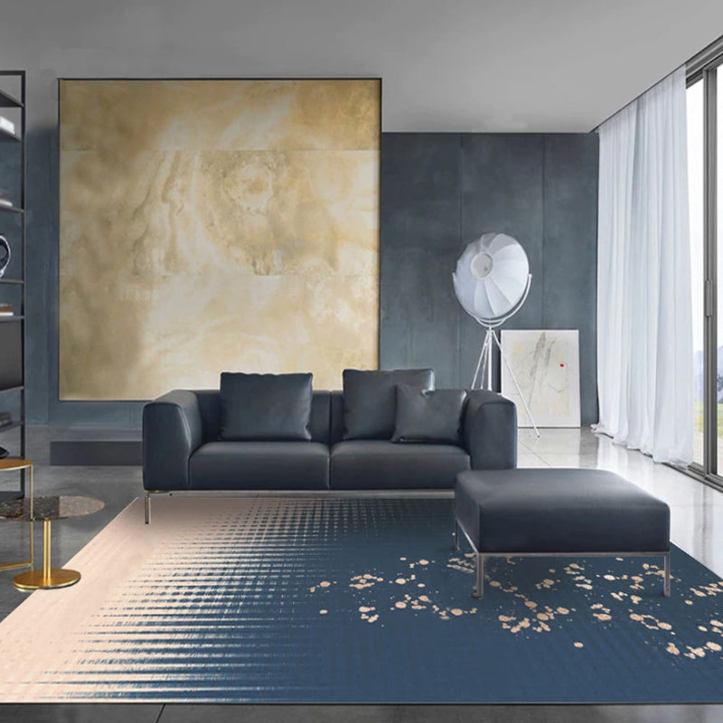 Multicolor Ombre Pattern Rug Polyester Modern Rug Washable Anti-Slip Pet Friendly Area Rug for Living Room Clearhalo 'Area Rug' 'Modern' 'Rugs' Rug' 1780845