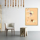 Hand Drum Kotsuzumi Canvas Wall Art Soft Color Japanese Wall Decor for Dining Room Clearhalo 'Arts' 'Canvas Art' 1782191