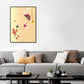 Hand Drum Kotsuzumi Canvas Wall Art Soft Color Japanese Wall Decor for Dining Room Clearhalo 'Arts' 'Canvas Art' 1782198