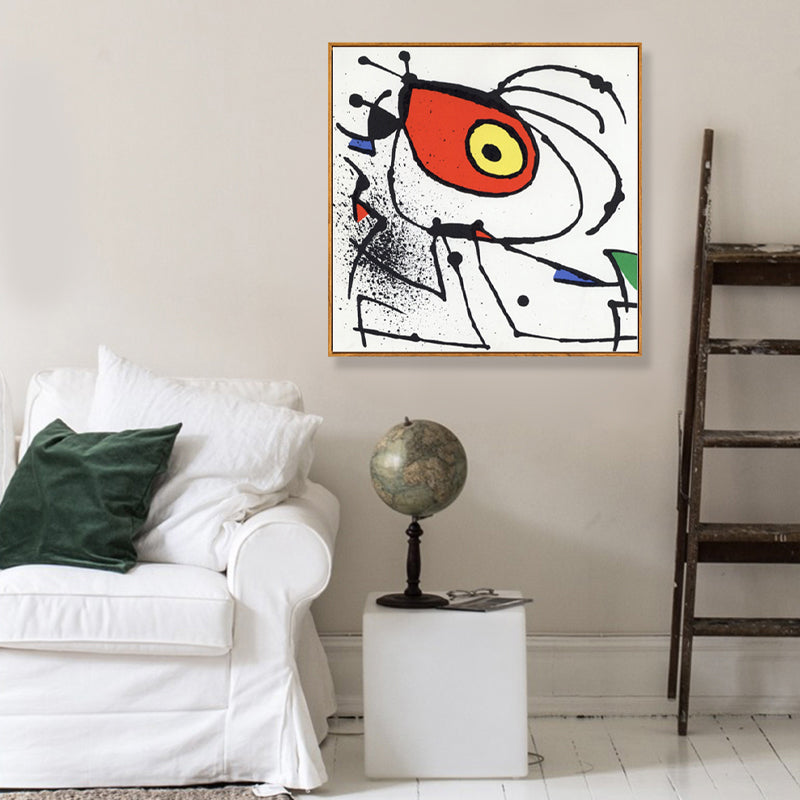 Surrealism Illustration Abstract Canvas Art Multicolored Home Gallery Wall Decor Clearhalo 'Arts' 'Canvas Art' 1782289