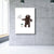 Cartoon Animal Canvas Wall Art Textured Kids Style Girls Room Wall Decor in Soft Color Brown Clearhalo 'Art Gallery' 'Canvas Art' 'Kids' Arts' 1782442