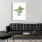 Botanical Arrangement Canvas Nordic Style Textured Wall Decor in Soft Color for Home Clearhalo 'Arts' 'Canvas Art' 1782583