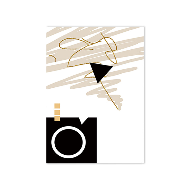 Light Color Abstract Pattern Canvas Art Textured Wall Decor for Dining Room, Multiple Size Clearhalo 'Arts' 'Canvas Art' 1782771