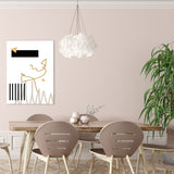 Light Color Abstract Pattern Canvas Art Textured Wall Decor for Dining Room, Multiple Size Clearhalo 'Arts' 'Canvas Art' 1782776