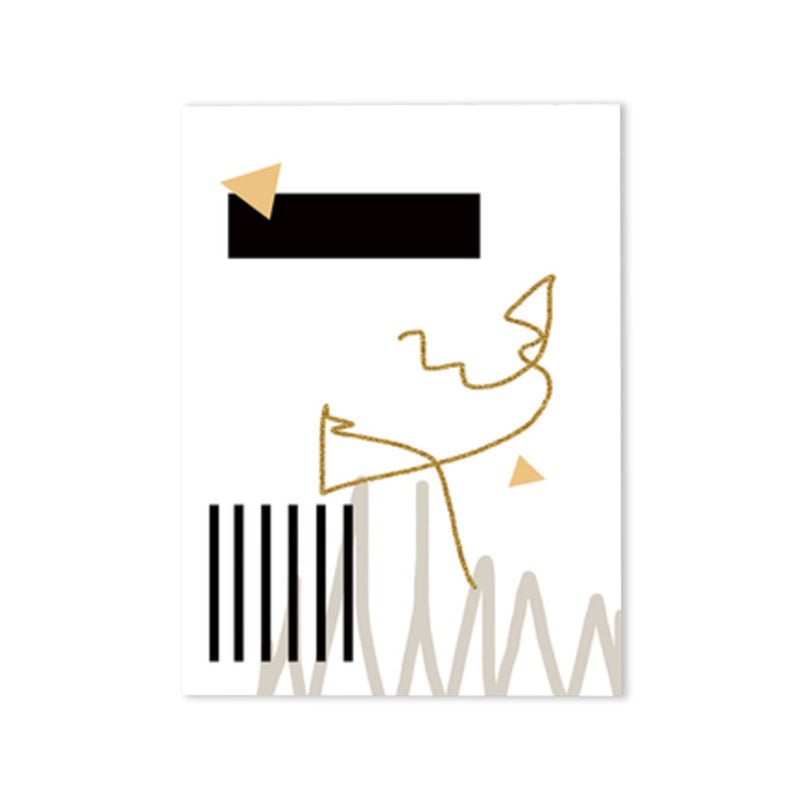 Light Color Abstract Pattern Canvas Art Textured Wall Decor for Dining Room, Multiple Size Clearhalo 'Arts' 'Canvas Art' 1782778