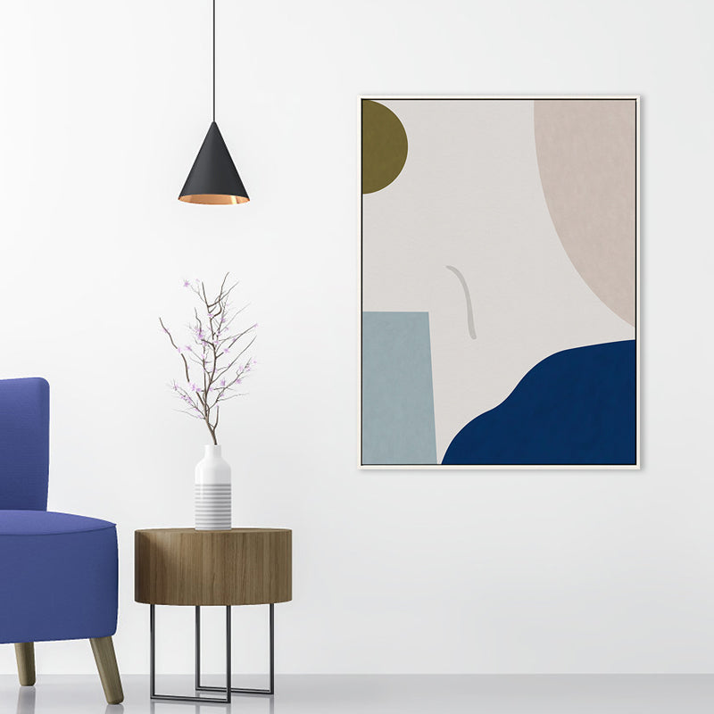 Neoteric Graphic Canvas Print Nordic Original Abstract Wall Art in Light Color for Room Clearhalo 'Arts' 'Canvas Art' 1782844