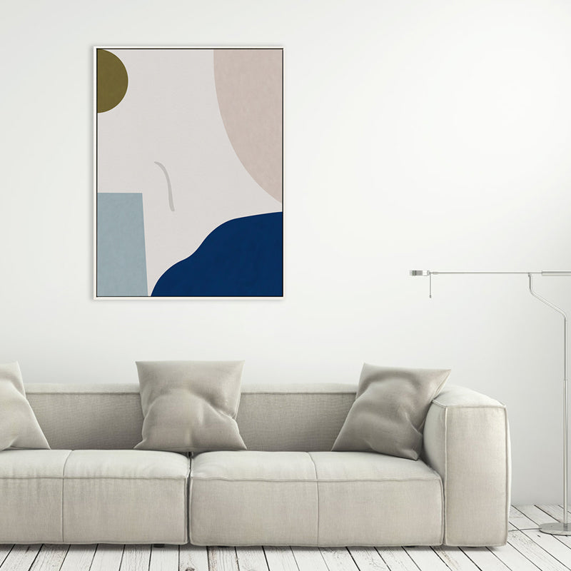 Neoteric Graphic Canvas Print Nordic Original Abstract Wall Art in Light Color for Room Clearhalo 'Arts' 'Canvas Art' 1782845