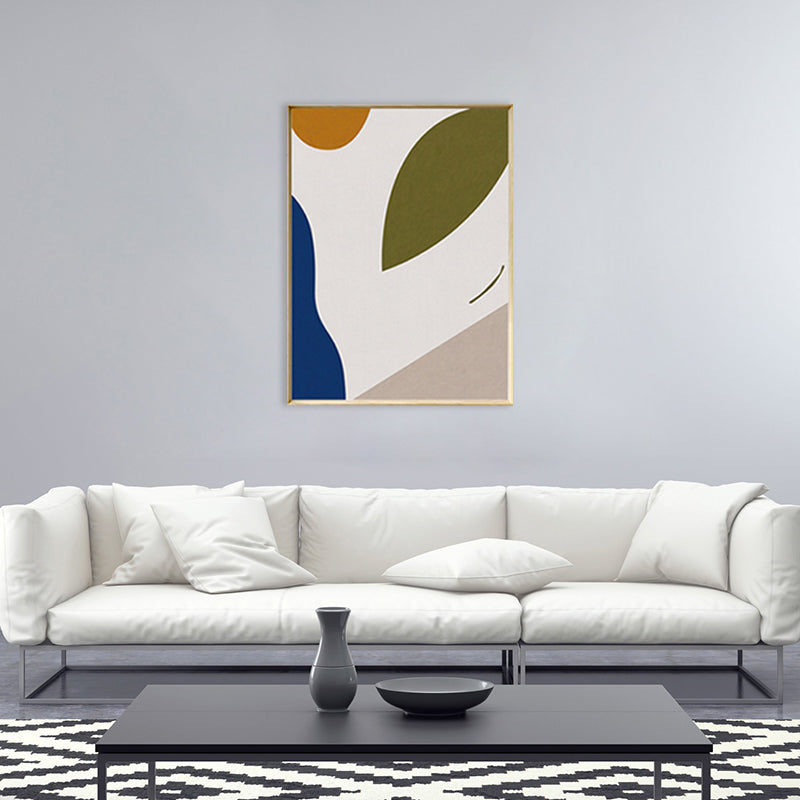 Neoteric Graphic Canvas Print Nordic Original Abstract Wall Art in Light Color for Room Clearhalo 'Arts' 'Canvas Art' 1782852