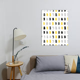 Nordic Style Geometric Canvas Print Light Color Textured Wall Art Decor for Room Clearhalo 'Arts' 'Canvas Art' 1782915