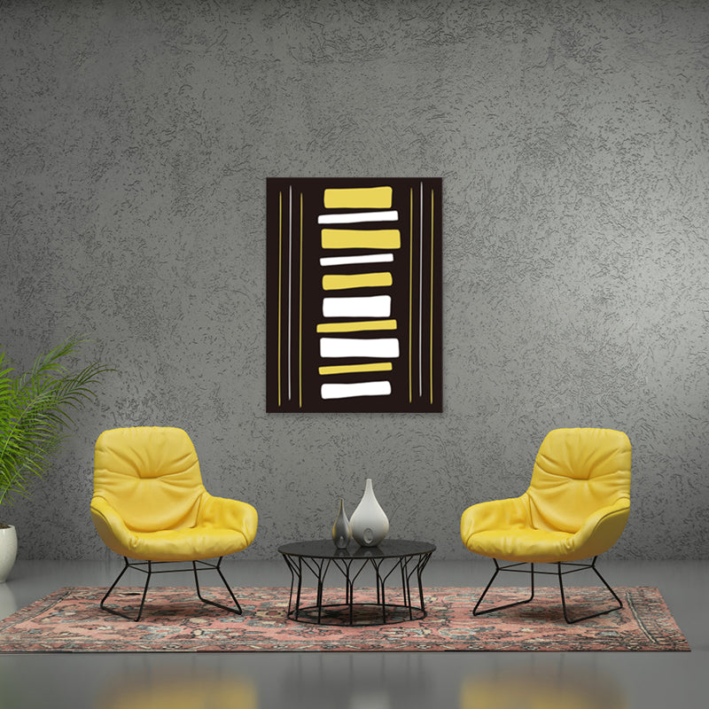 Nordic Style Geometric Canvas Print Light Color Textured Wall Art Decor for Room Clearhalo 'Arts' 'Canvas Art' 1782922