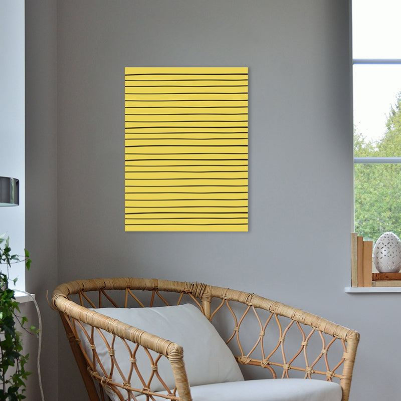Nordic Style Geometric Canvas Print Light Color Textured Wall Art Decor for Room Clearhalo 'Arts' 'Canvas Art' 1782925