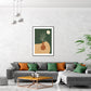 Dark Color Pot Plant Canvas Print Textured Wall Art Decor for Room, Multiple Sizes Brown Clearhalo 'Arts' 'Canvas Art' 1782928