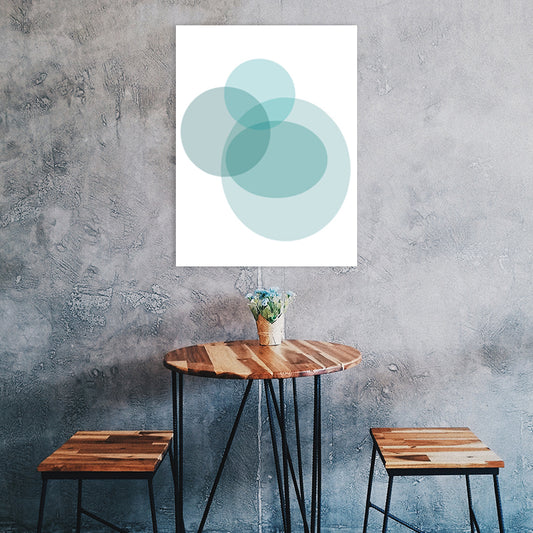 Light Color Lapped Graphic Canvas Art Textured Nordic Room Wall Decor, Multiple Sizes Clearhalo 'Arts' 'Canvas Art' 1782955