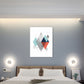 Light Color Lapped Graphic Canvas Art Textured Nordic Room Wall Decor, Multiple Sizes Clearhalo 'Arts' 'Canvas Art' 1782965