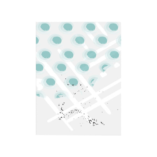 Polka Dot Canvas Print Nordic Aesthetics Geometry Wall Art Decor in Pastel Color Clearhalo 'Arts' 'Canvas Art' 1782996