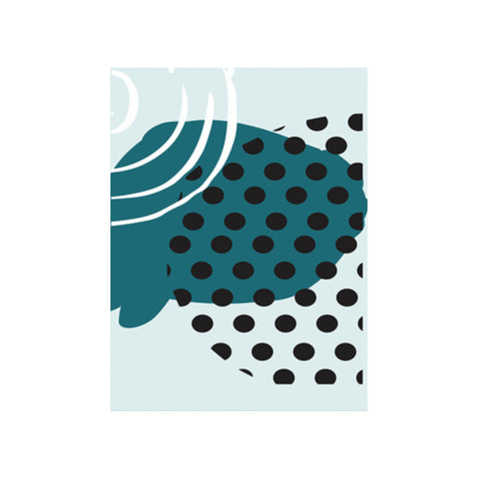 Polka Dot Canvas Print Nordic Aesthetics Geometry Wall Art Decor in Pastel Color Clearhalo 'Arts' 'Canvas Art' 1783003