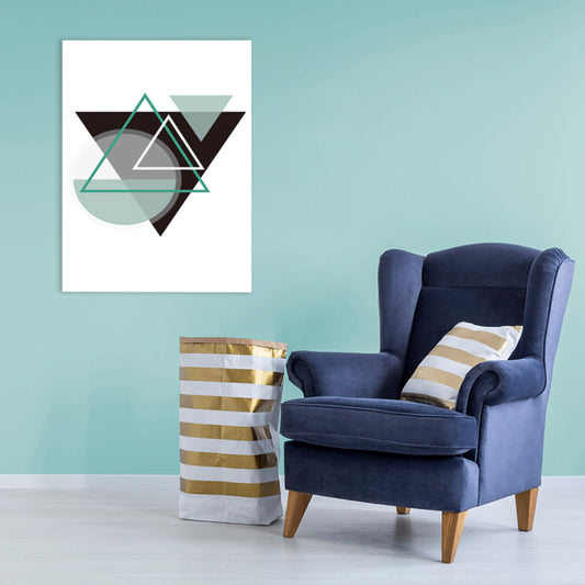 Graphic Pattern Canvas Art Light Color Scandinavian Stylish Wall Decor for Playroom Clearhalo 'Arts' 'Canvas Art' 1783005