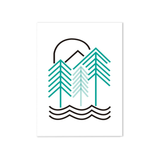 Graphic Pattern Canvas Art Light Color Scandinavian Stylish Wall Decor for Playroom Clearhalo 'Arts' 'Canvas Art' 1783014