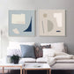 Geometric Shapes Canvas Art Nordic Enchanting Abstract Wall Decor in Light Color Clearhalo 'Arts' 'Canvas Art' 1783340
