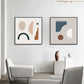 Geometric Shapes Canvas Art Nordic Enchanting Abstract Wall Decor in Light Color Clearhalo 'Arts' 'Canvas Art' 1783354